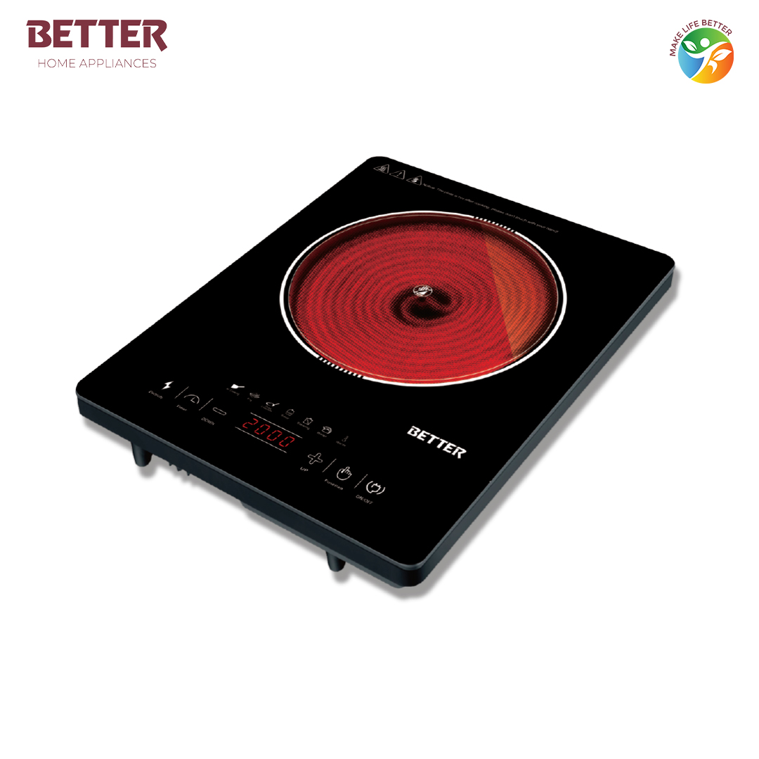 Better Miracle Infrared + Induction Cooktop, Dual Burner Touch Functions  4000 Watt - Online shopping site in Nepal